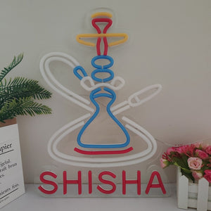 Shisha Hookah Smoke Shop LED Neon Flex Sign