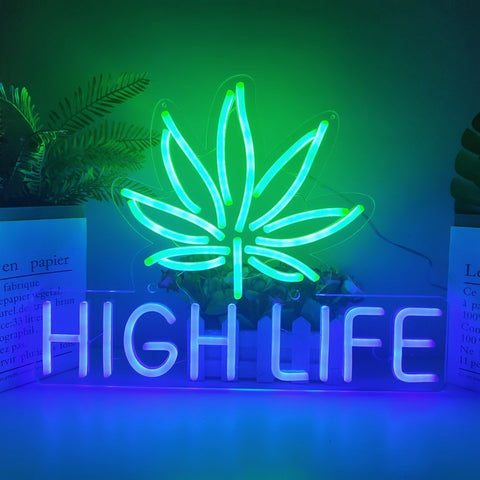 Image of High Life LED Neon Flex Sign
