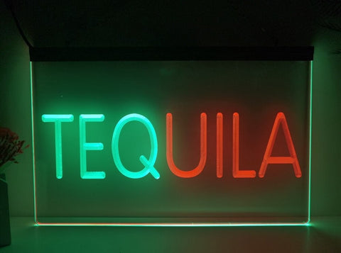 Image of Tequila Two Tone Illuminated Bar Sign