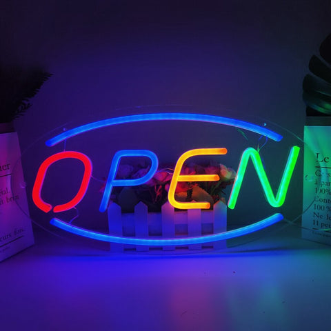 OPEN LED Neon Flex Sign