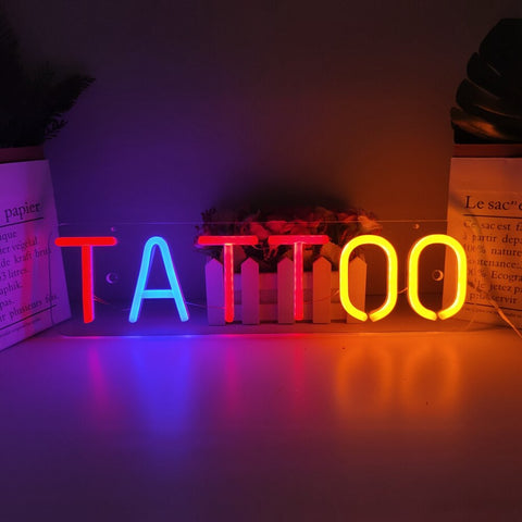 Tattoo Studio Shop LED Neon Flex Sign