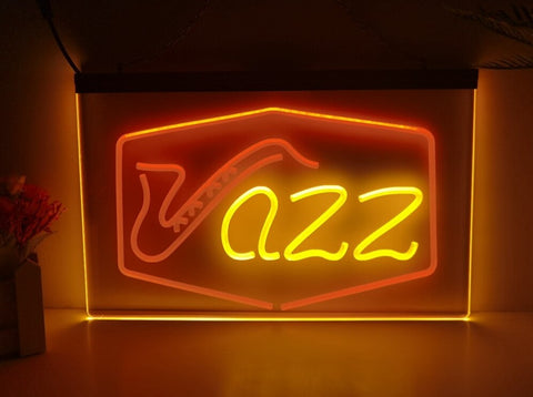 Image of Jazz Bar Club Two Tone Illuminated Sign