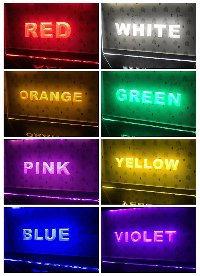 Caution Rhodesian Ridgeback Illuminated Sign