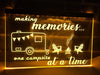 Making Memories in Caravan Illuminated Sign