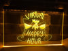 Virtual Happy Hour Illuminated Sign