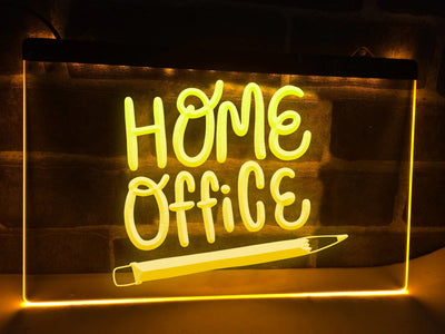 Home Office Illuminated Sign