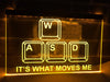 It's What Moves Me Illuminated Sign