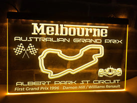 Australian Grand Prix Illuminated Sign