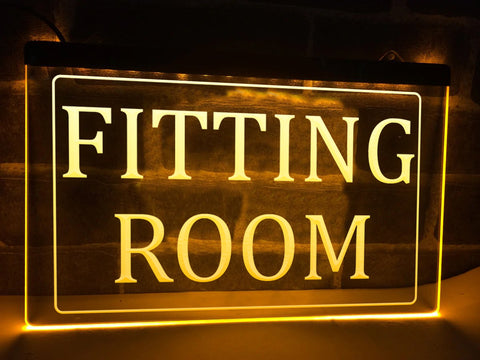 Image of Fitting Room Illuminated Sign