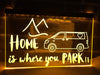 T5 Camper Home is Where You Park it Illuminated Sign