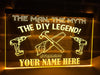 The DIY Legend Personalized Illuminated Sign