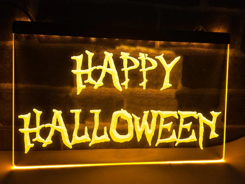 Happy Halloween Illuminated Sign