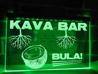 Kava Bar Illuminated Sign