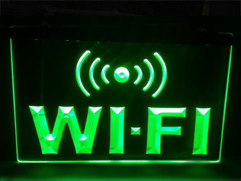 Image of WiFi Illuminated Sign