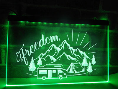 Freedom Illuminated Sign