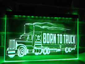 American Trucker Illuminated Sign