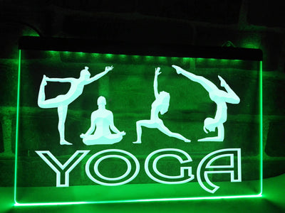 Yoga Illuminated Sign