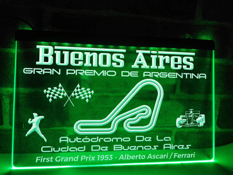 Image of Argentine Grand Prix Illuminated Sign