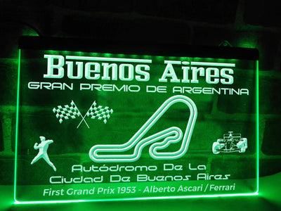 Argentine Grand Prix Illuminated Sign
