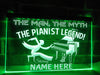 The Pianist Legend Personalized Illuminated Sign