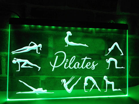 Image of Pilates Illuminated Sign