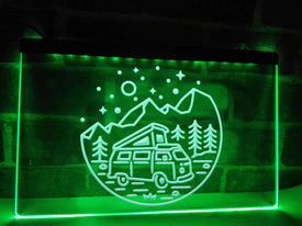 Pop Top Traveller Illuminated Sign