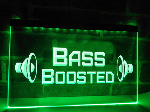 Image of Bass Boosted Illuminated Sign