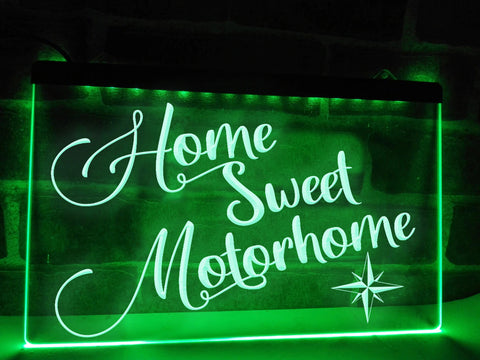 Image of Home Sweet Motorhome Illuminated Sign