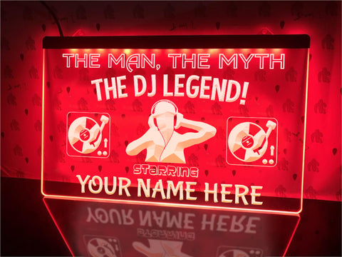 Image of LED DJ sign