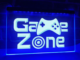 Game Zone Illuminated Sign