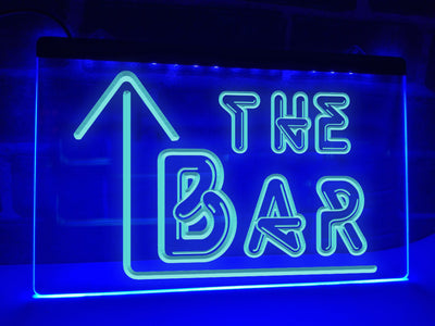 The Bar Illuminated Sign
