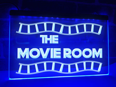 Image of Movie Room Illuminated Sign