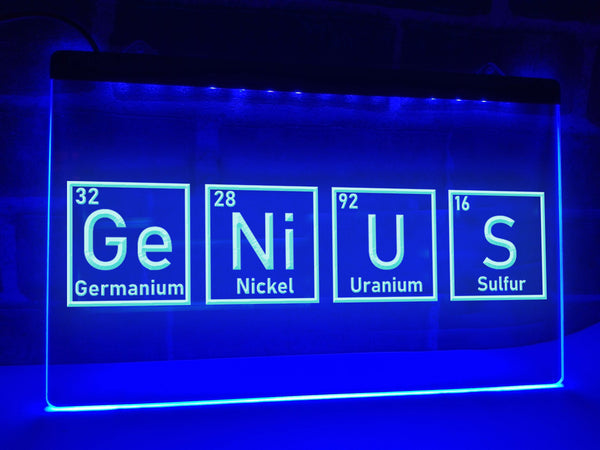 Genius Illuminated Sign – Dope Neons