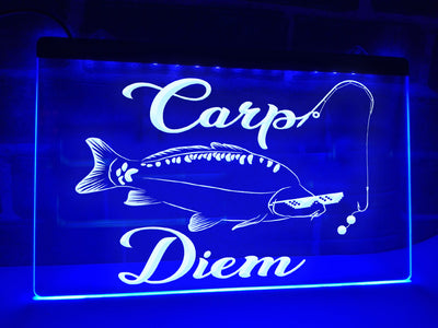 Carp Diem Illuminated Sign