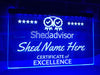 Shed Advisor Personalized Illuminated Sign