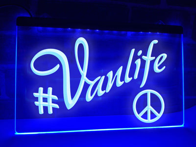 Vanlife Illuminated Sign