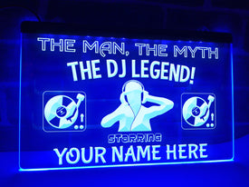 LED Neon DJ sign