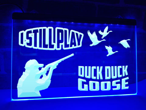 Image of Duck Duck Goose Illuminated Sign