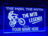 The MTB Legend Personalized Illuminated Sign