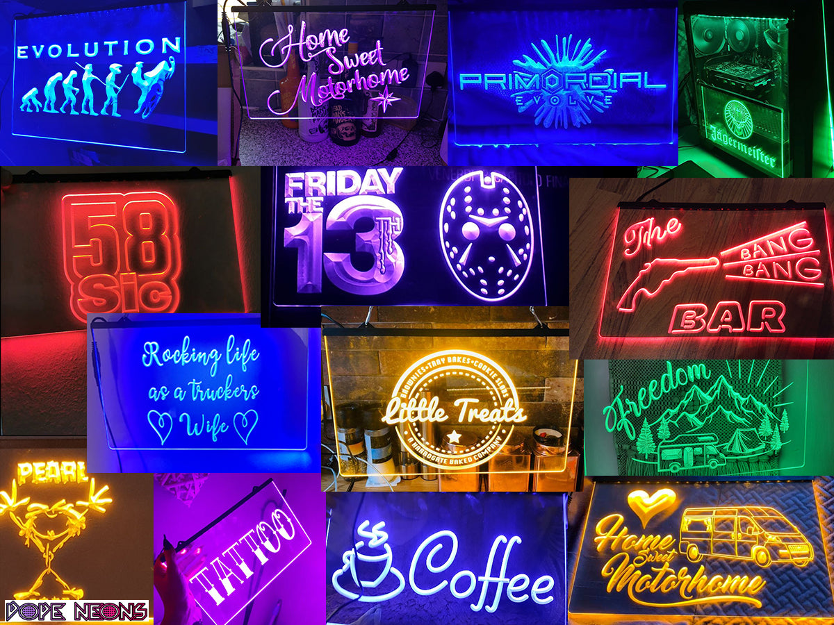 Your Design - Custom Illuminated LED Neon Sign – Dope Neons