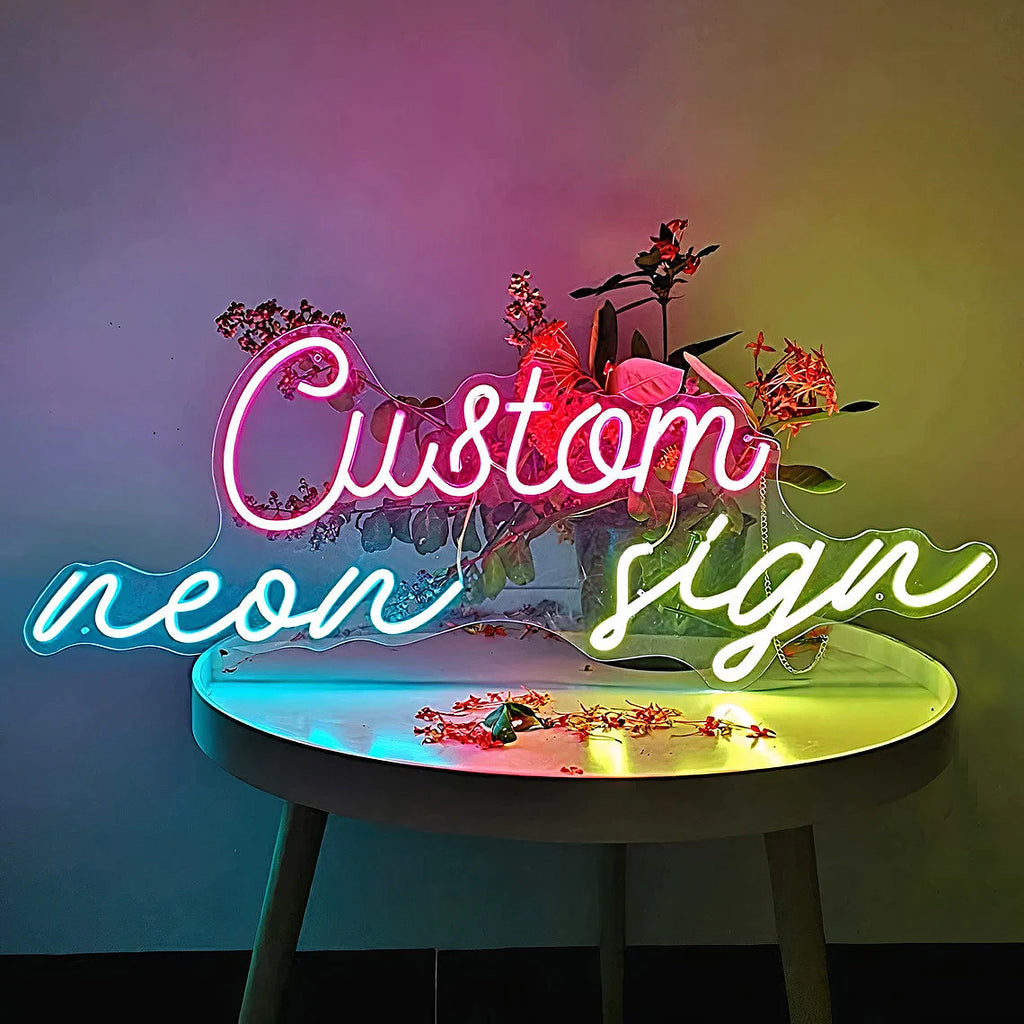 Personalize Flex LED Neon Signs Light for Wedding Party Home Decor  Customize Neon Sign Bar Store Logo Neon Sign 