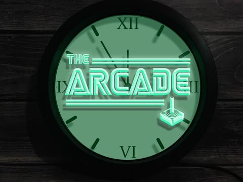 The Arcade Bluetooth Controlled Wall Clock