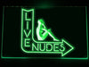 Live Nudes Illuminated Sign