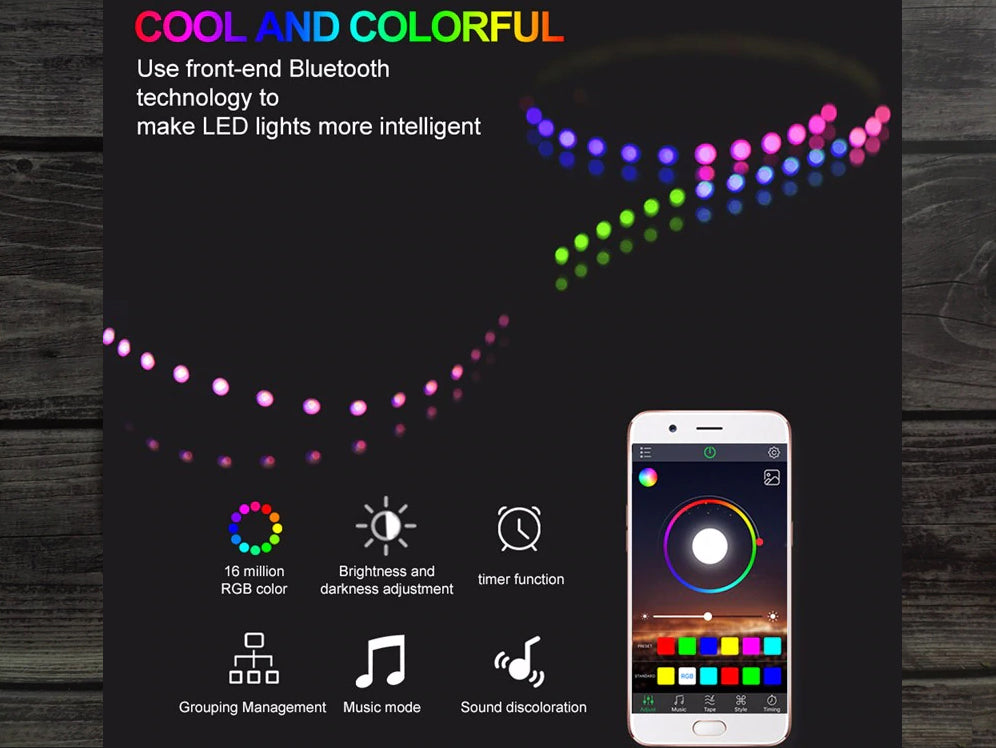 The Arcade Bluetooth Controlled Wall Clock