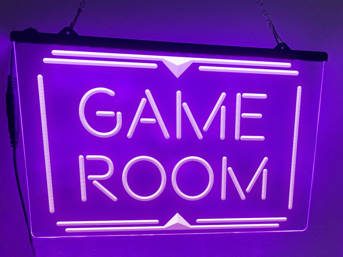 Game Room Illuminated Sign