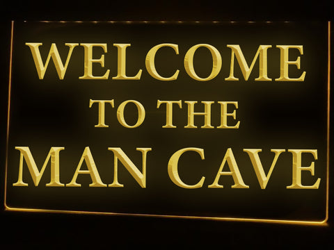 Image of Man Cave Illuminated Sign