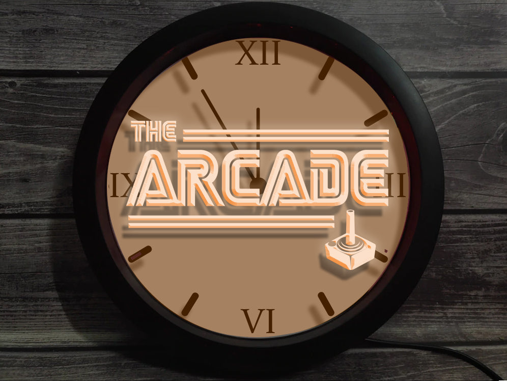 The Arcade Bluetooth Controlled Wall Clock