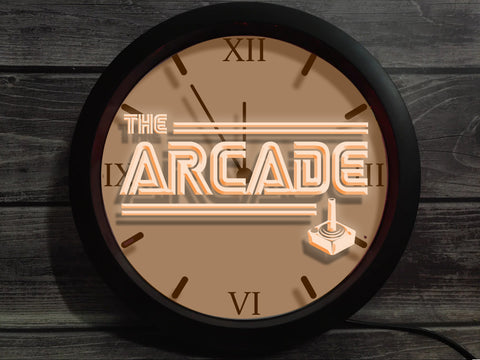 Image of The Arcade Bluetooth Controlled Wall Clock