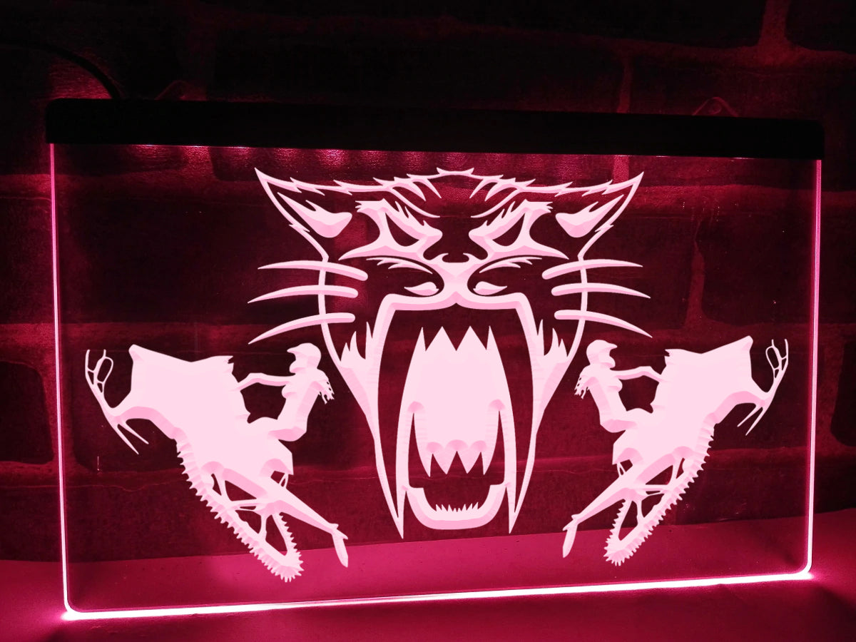 Dope Snow Chick Illuminated Sign