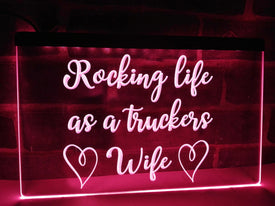 Rocking Wife Illuminated Sign